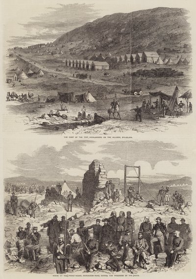 Sketches of the Crimean War by Gustave Janet